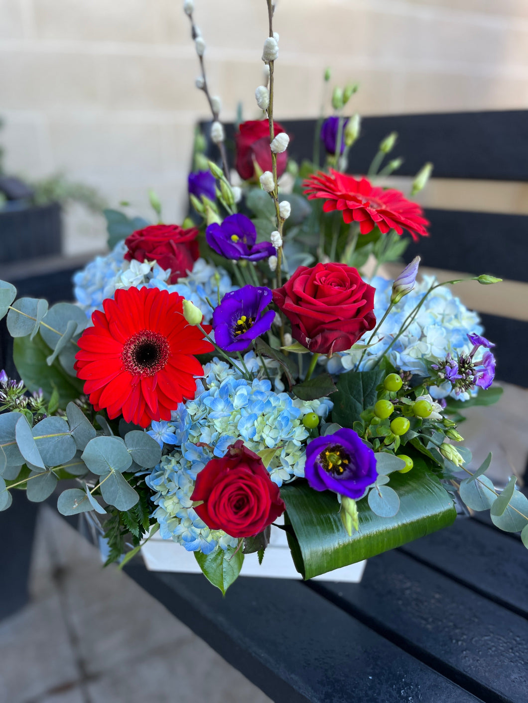 Valentines Hydrangea Box